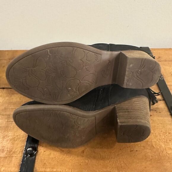 ROXY | Black Devon Heel Ankle Boot size 6 - Picture 6 of 7